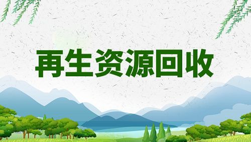 我國(guó)再生資源的發(fā)展前景